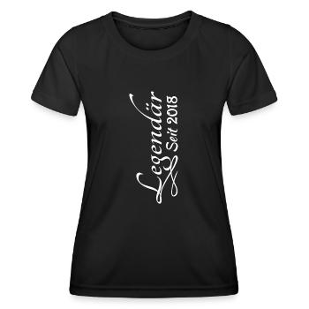 Style 2018 - Frauen Funktions-T-Shirt - Schwarz - Vorne - AI Model Female 172 light (172cm)
