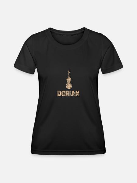 Geschenk für Dorian - Frauen Funktions-T-Shirt - Schwarz