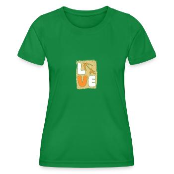 Clôture Clôture - T-shirt sport Femme - vert - Devant - AI Model Female 172 dark (172cm)