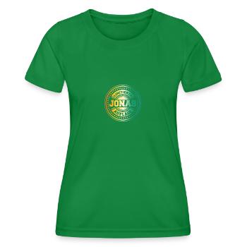 Jonas - T-shirt sport Femme - vert - Devant - AI Model Female 172 dark (172cm)