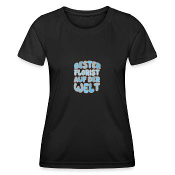 Florist - Women's Functional T-Shirt - black - Front - AI Model Female 172 light (172cm)