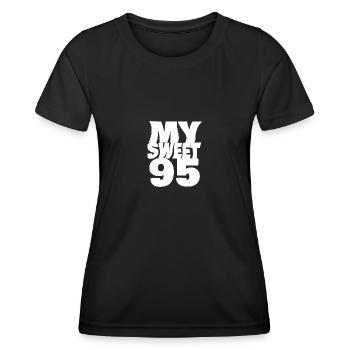 Sweet 95 - Women's Functional T-Shirt - black - Front - AI Model Female 172 light (172cm)