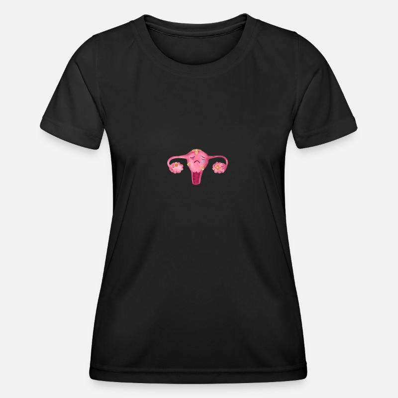 Uterus - Women's Functional T-Shirt - black