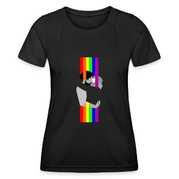 Gay Pride - Women's Functional T-Shirt - black - Front - AI Model Female 172 light (172cm)