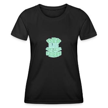 Élie Élie - T-shirt sport Femme - noir - Devant - AI Model Female 172 light (172cm)