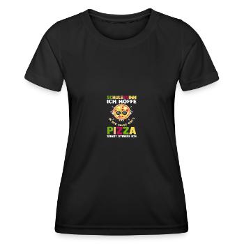 Kindergarten graduates school start school child enrollment - Women's Functional T-Shirt - black - Front - AI Model Female 172 light (172cm)