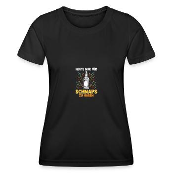 Karnevalskostüm Bier Fasching Karneval - Frauen Funktions-T-Shirt - Schwarz - Vorne - AI Model Female 172 light (172cm)