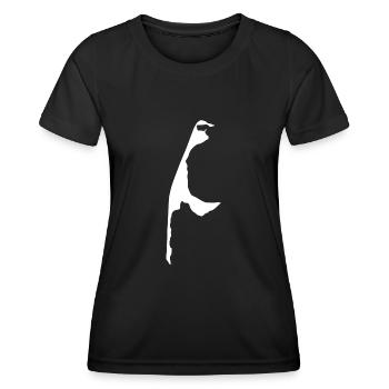 Sylt - T-shirt sport Femme - noir - Devant - AI Model Female 172 light (172cm)