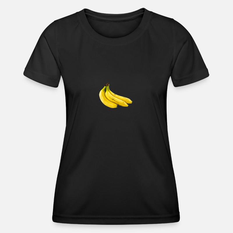 bananas - Women's Functional T-Shirt - black