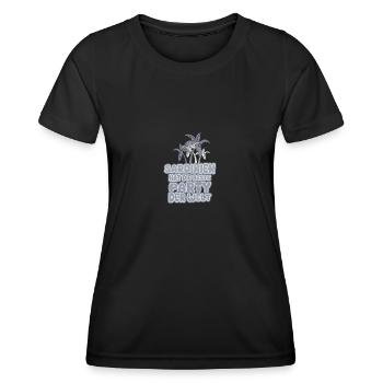 Sardinien als Urlaub - Frauen Funktions-T-Shirt - Schwarz - Vorne - AI Model Female 172 light (172cm)