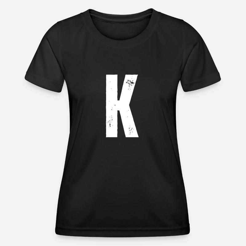 K - Women's Functional T-Shirt - black
