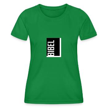 BIBLE - T-shirt sport Femme - vert - Devant - AI Model Female 172 dark (172cm)