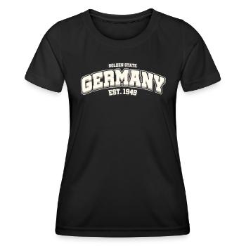Golden State Germany - Women's Functional T-Shirt - black - Front - AI Model Female 172 light (172cm)
