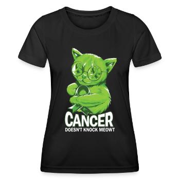 Cancer Non Hodgkin Lymphoma - Women's Functional T-Shirt - black - Front - AI Model Female 172 light (172cm)