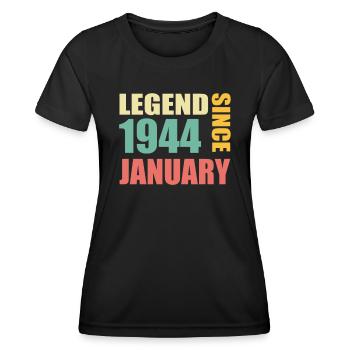 18th Birthday December Vintage 2005 Vintage - Women's Functional T-Shirt - black - Front - AI Model Female 172 light (172cm)