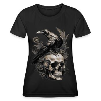 Dark Soul - Women's Functional T-Shirt - black - Front - AI Model Female 172 light (172cm)
