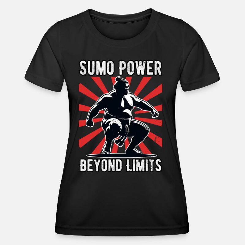 Sumo Power Beyond Limits - Women's Functional T-Shirt - black