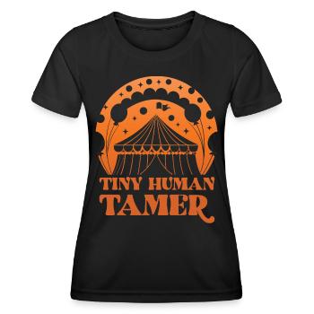 Tiny Human Tamer - Women's Functional T-Shirt - black - Front - AI Model Female 172 light (172cm)