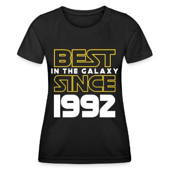Best of the Galaxy 1992 30 years anniversary - Women's Functional T-Shirt - black - Front - AI Model Female 172 light (172cm)