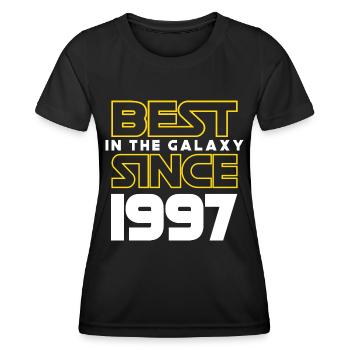 Best of the Galaxy 1997 25 years anniversary - Women's Functional T-Shirt - black - Front - AI Model Female 172 light (172cm)