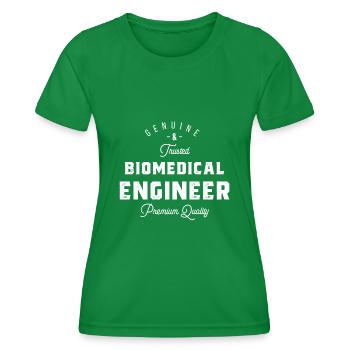 BIOMEDIZINISCHER INGENIEUR - Frauen Funktions-T-Shirt - Kelly Green - Vorne - AI Model Female 172 dark (172cm)