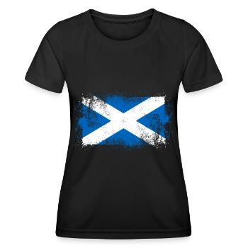 ecosse - T-shirt sport Femme - noir - Devant - AI Model Female 172 light (172cm)