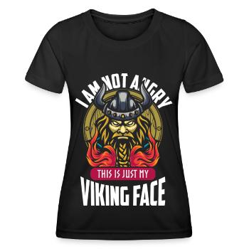 Valhalla Thor Warrior - Women's Functional T-Shirt - black - Front - AI Model Female 172 light (172cm)