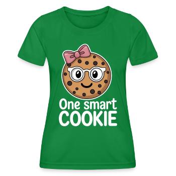 Cookies Disant Biscuits au Chocolat Cadeau de Cookie Drôle - T-shirt sport Femme - vert - Devant - AI Model Female 172 dark (172cm)