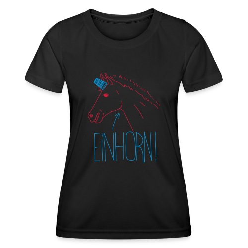 Einhorn - Frauen Funktions-T-Shirt