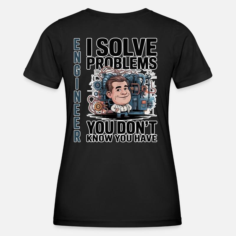 Engineer - For dark background - Women's Functional T-Shirt - black