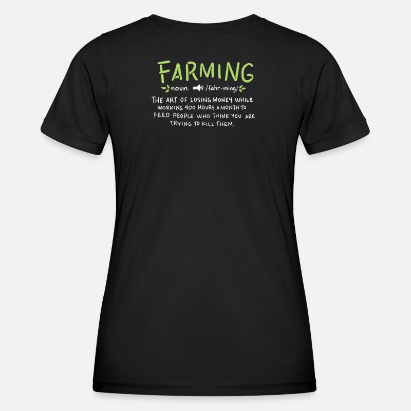 FARMING: Farming Definition - Women's Functional T-Shirt - black
