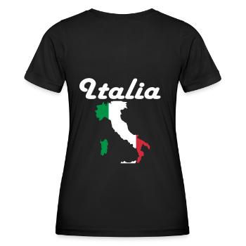 Italie Fans - T-shirt sport Femme - noir - Dos - AI Model Female 172 light (172cm)