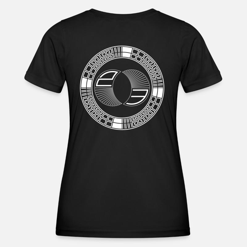 techno 23 runde - Funktionsshirt til damer - sort