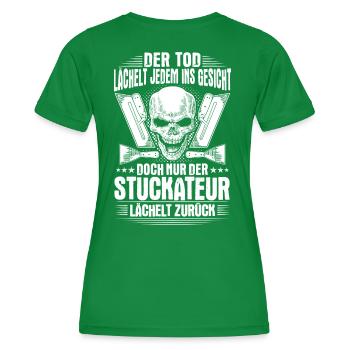 Stuckateur Gipser Stukkateur Verputzer Geschenk - Frauen Funktions-T-Shirt - Kelly Green - Hinten - AI Model Female 172 dark (172cm)