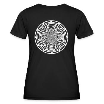 Tekno 23 Spiral - T-shirt sport Femme - noir - Dos - AI Model Female 172 light (172cm)