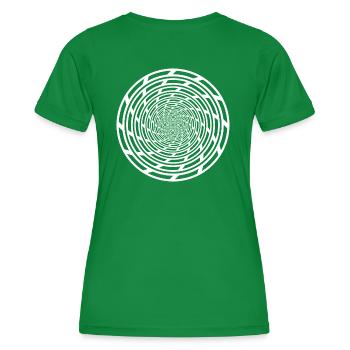 Tekno 23 Spiral - T-shirt sport Femme - vert - Dos - AI Model Female 172 dark (172cm)