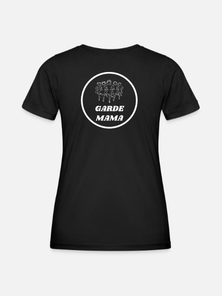 Gardetanz Garde MAMA - Frauen Funktions-T-Shirt - Schwarz