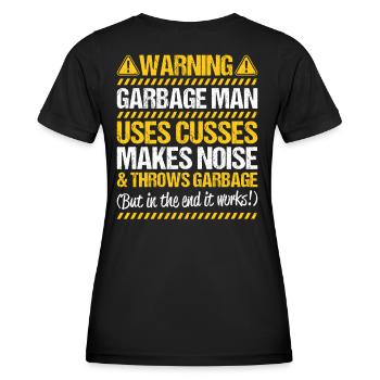Specialist for recycling and waste management - Women's Functional T-Shirt - black - Back - AI Model Female 172 light (172cm)