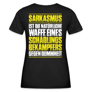 Schädlingsbekämpfer Kammerjäger Exterminator - Frauen Funktions-T-Shirt - Schwarz - Hinten - AI Model Female 172 light (172cm)