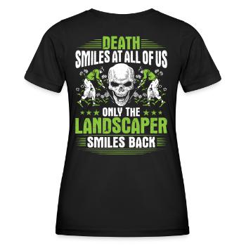 Landschaftsgärtner Gartenbau Landschaftsbau Garten - Frauen Funktions-T-Shirt - Schwarz - Hinten - AI Model Female 172 light (172cm)