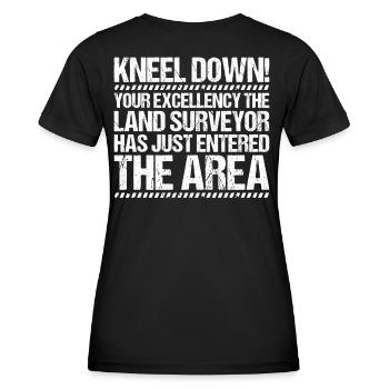 Vermessungstechniker Vermesser Land Surveyor - Women's Functional T-Shirt - black - Back - AI Model Female 172 light (172cm)