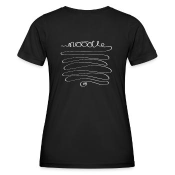 nouille - T-shirt sport Femme - noir - Dos - AI Model Female 172 light (172cm)