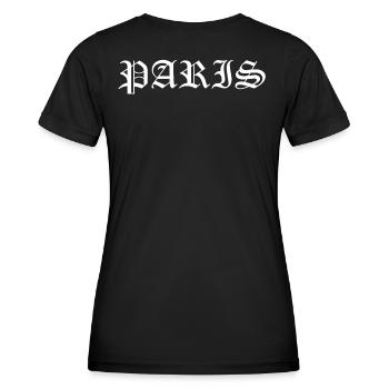 Paris - T-shirt sport Femme - noir - Dos - AI Model Female 172 light (172cm)