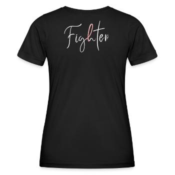 Fighter1 - Frauen Funktions-T-Shirt - Schwarz - Hinten - AI Model Female 172 light (172cm)