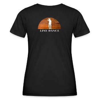 Line Dance - Women's Functional T-Shirt - black - Back - AI Model Female 172 light (172cm)