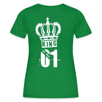 KING - Women's Functional T-Shirt - kelly green - Back - AI Model Female 172 dark (172cm)