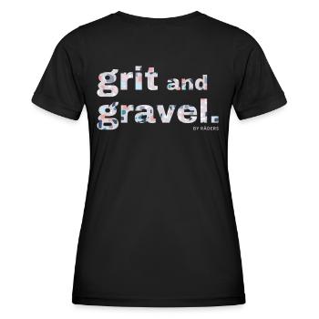 Gravel, Mountain Bike, Passion, Cycling - Women's Functional T-Shirt - black - Back - AI Model Female 172 light (172cm)