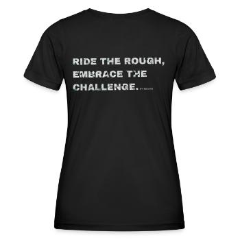 Gravel, Mountain Bike, Passion, Cycling - Women's Functional T-Shirt - black - Back - AI Model Female 172 light (172cm)