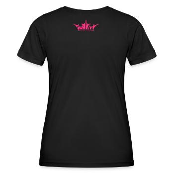 gravity majesty - Frauen Funktions-T-Shirt - Schwarz - Hinten - AI Model Female 172 light (172cm)