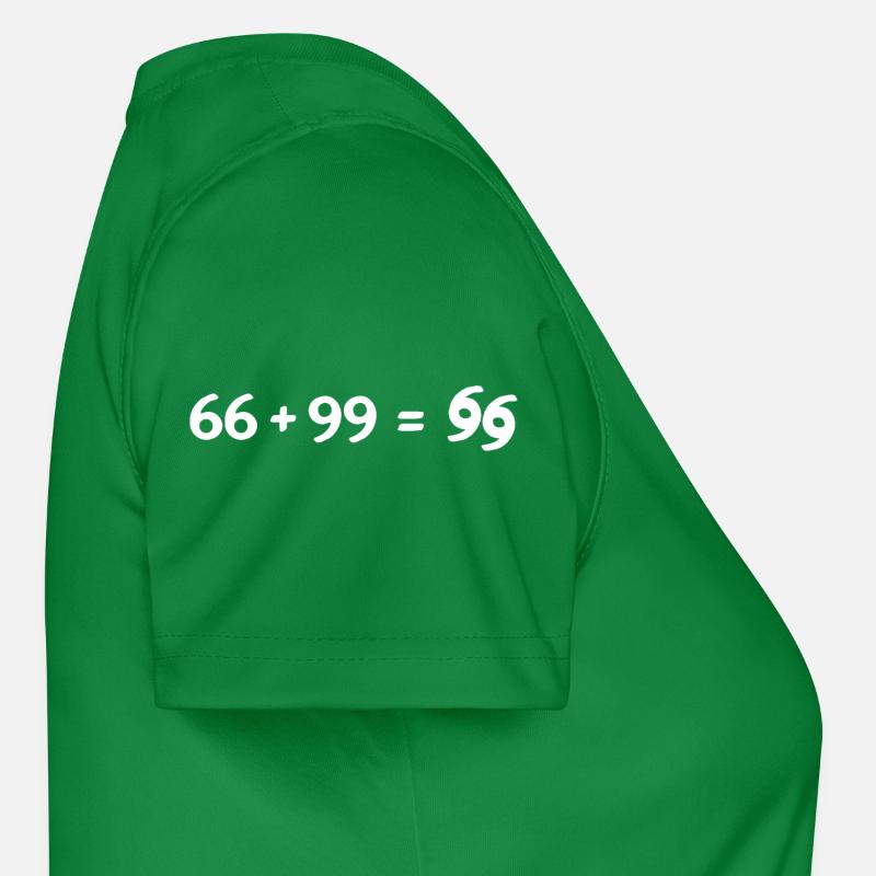 66 + 99 blanc T-shirt sport Femme